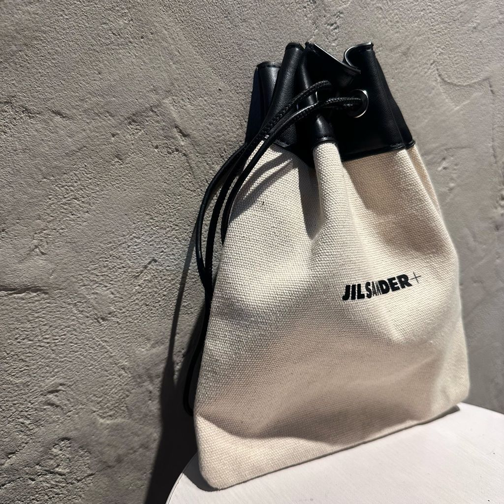 JIL SANDER + ジルサンダープラス Drawstring Shoulder Bag ショルダー 