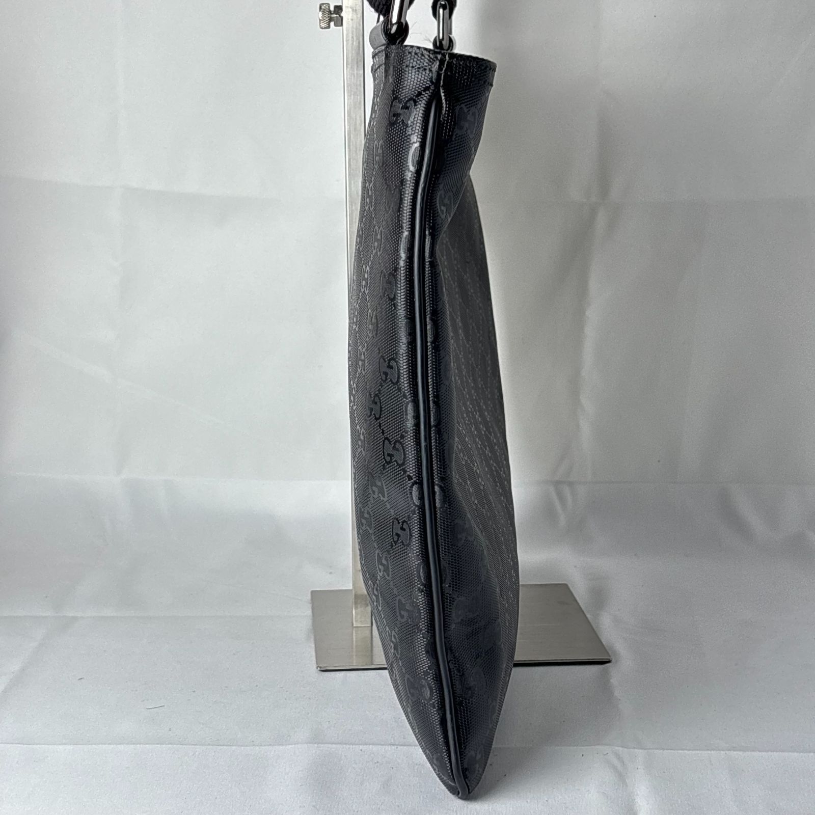 GUCCI GGインプリメ 201446 ショルダーバッグ 黒 PVC - メルカリ