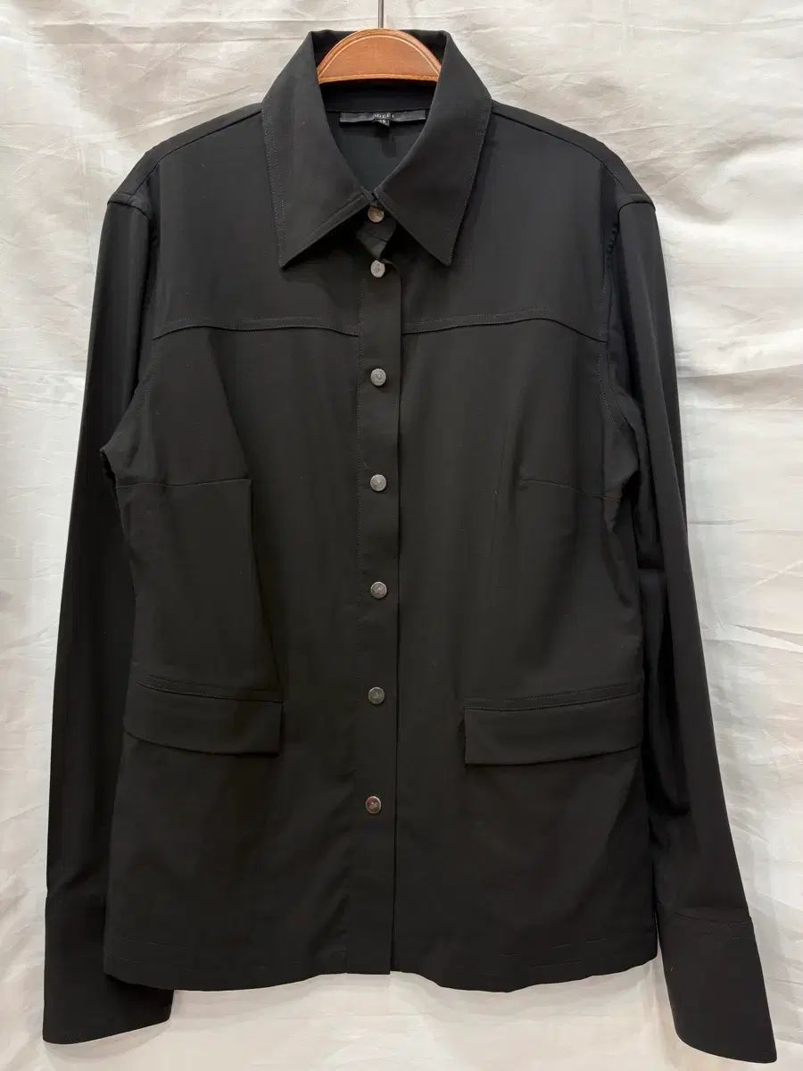 グッチ ブラック 夏 シャツ 40/55 66サイズ (正規品)