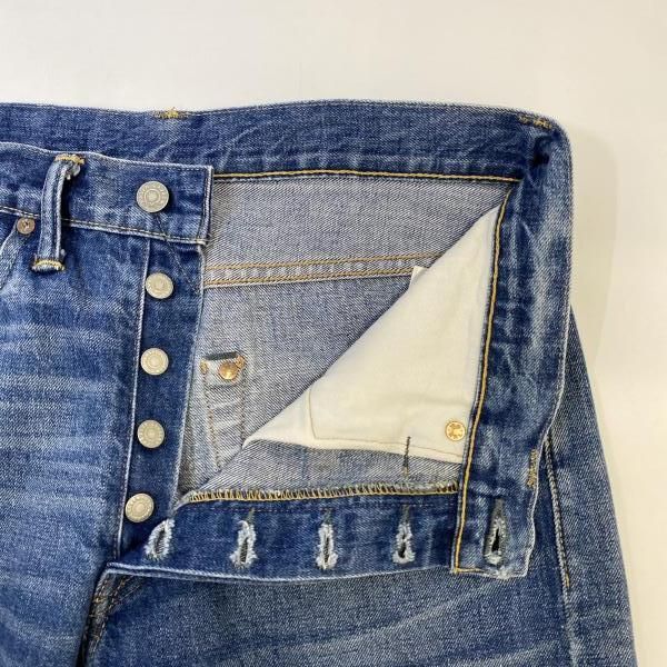 中古】RRL ボタンフライデニムパンツ USA製 30×32 ラルフローレン[24