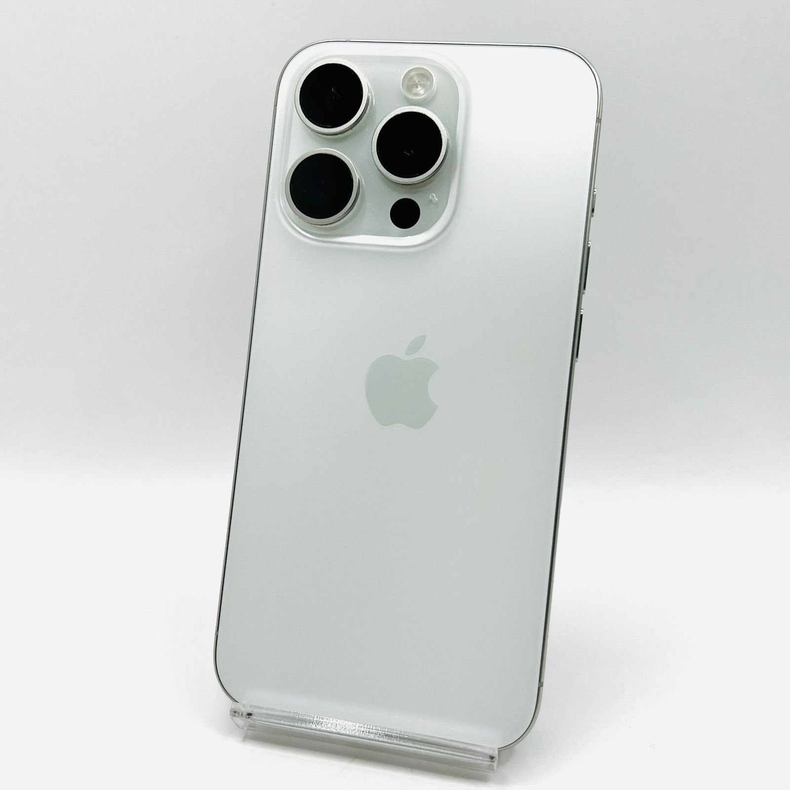 au iPhone 15 Pro 256GB ホワイトチタニウム MTUD3J/A　SIMロック解除済み　利用制限〇　動作確認済み