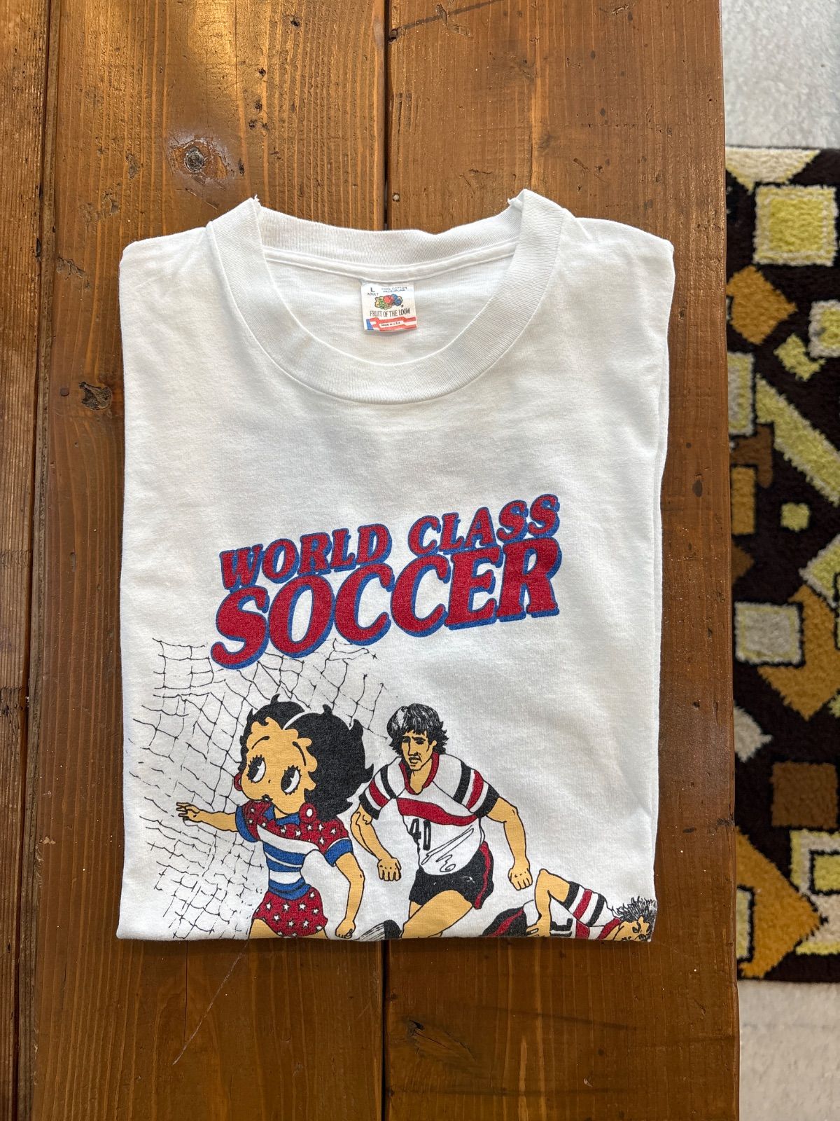 1994年　ワールドカップ　最高峰のベティちゃんヴィンテージTシャツ 21,000円