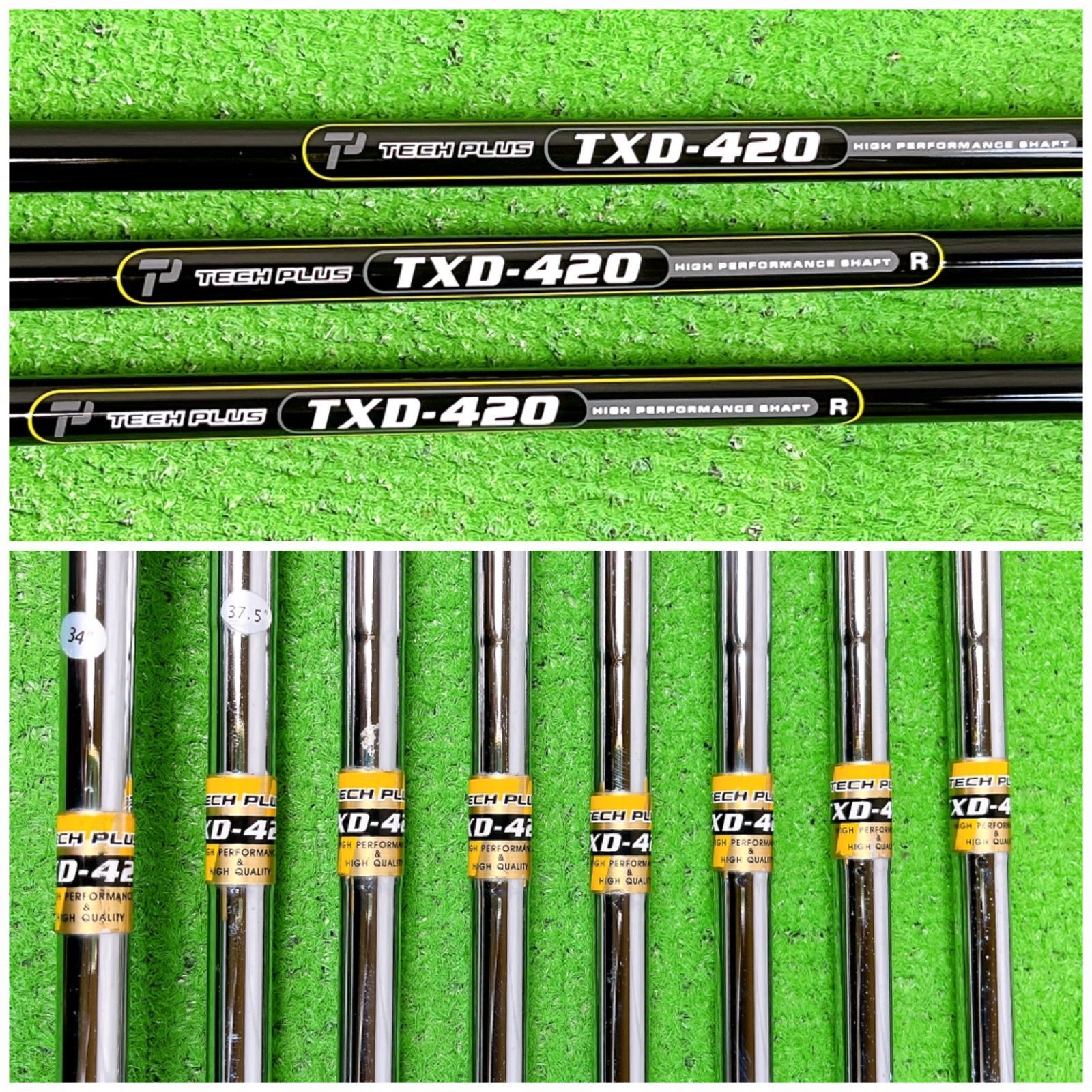 テックプラス TXD-420 ゴルフクラブ メンズセット 右打ち11本 TECH 
