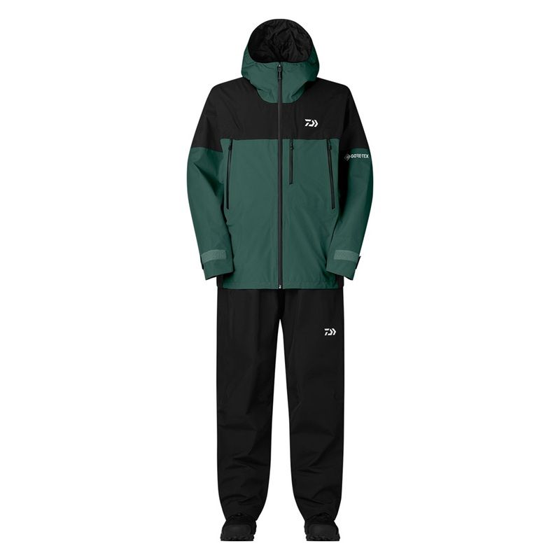 DR-1926 ゴアテックス バーサタイルレインスーツ ダルグリーン XL / レインウェア 上下 メンズ 透湿防水 GORE-TEX