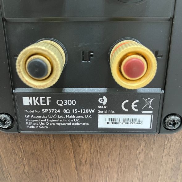 KEF Q300 スピーカー(ペア) KEF ケーイーエフ Q300 SP3724 スピーカー ペア ブックシェルフ型 ケフ