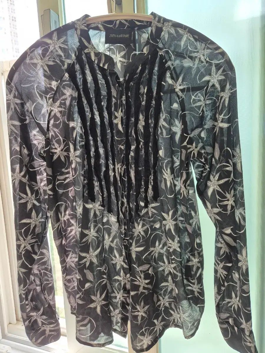 Zadig & Voltaire フラワー パータン シャツ