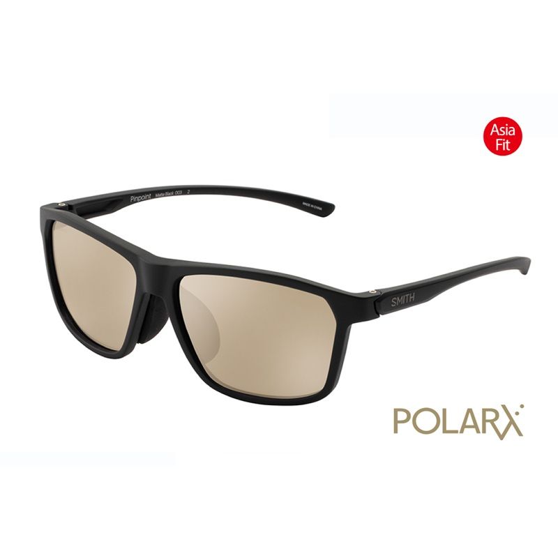 ピンポイント POLARX Pinpoint Asia Fit Matte Black X-Brown 32 Silver Mirror