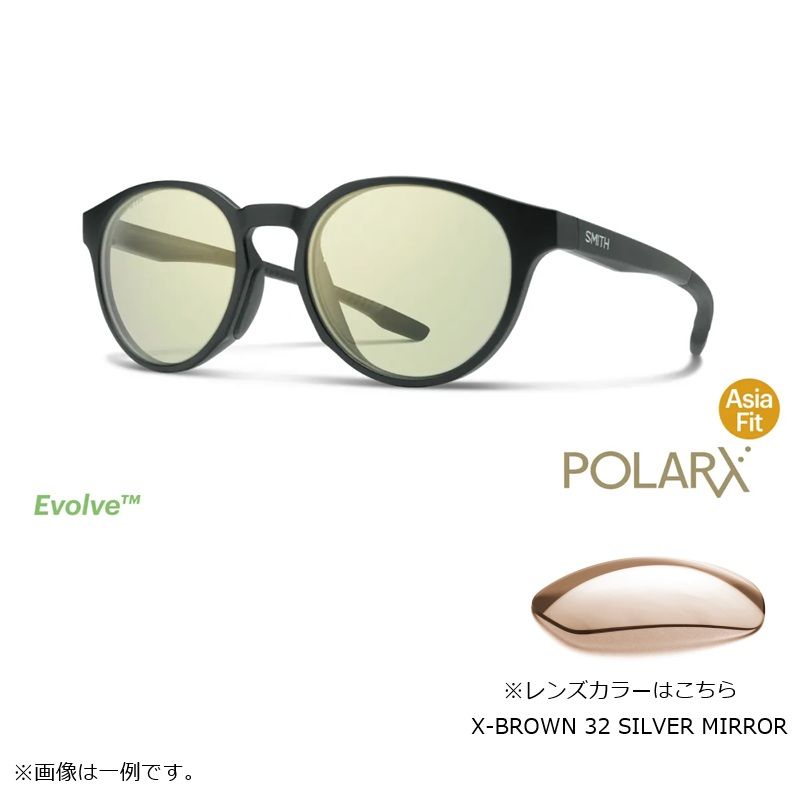 サーク POLARX Cirque Matte Black X-Brown 32 Silver Mirror