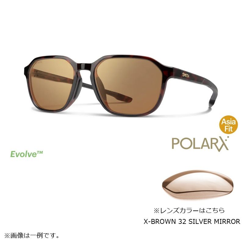 ウェイポイント POLARX Waypoint Tortoise X-Brown 32 Silver Mirror