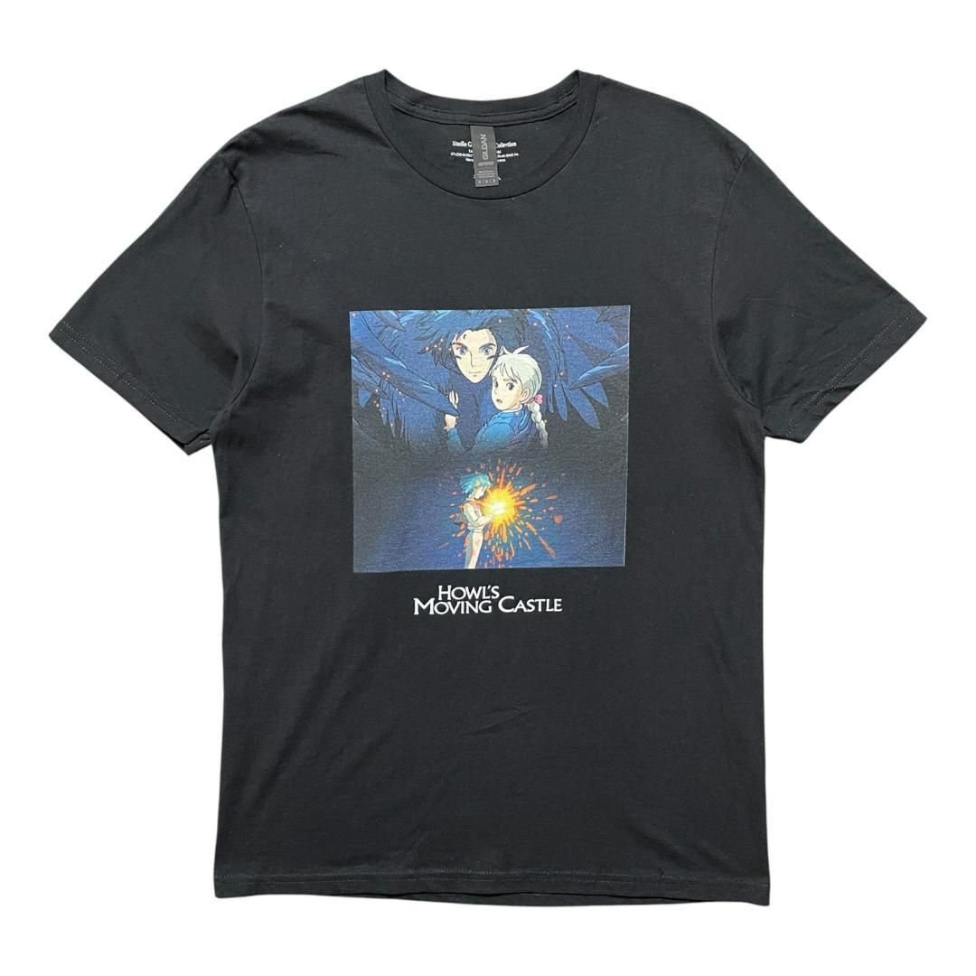 海外版 公式 オフィシャル スタジオジブリ 映画 HOWL'S MOVING CASTLE ハウルの動く城 Tシャツ メンズM アニメ 宮崎駿 BA4025