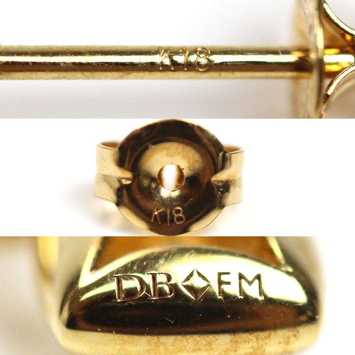 De Beers デビアス K18YG イエローゴールド FOREVER MARK ロング 