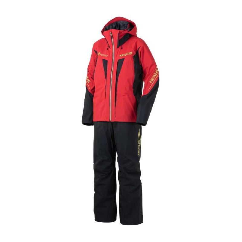 RA-101Z ネクサス ゴアテックス レインスーツ レッド 2XL / レインウェア 上下 メンズ 透湿防水 GORE-TEX