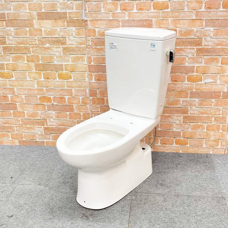 【中古品】【美品】 TOTO レスティカ トイレ 洋式便器 (床下排水) 「CS80B」 排水芯200mm とタンク「SH90BA」のセット #N11(ペールホワイト) 2F