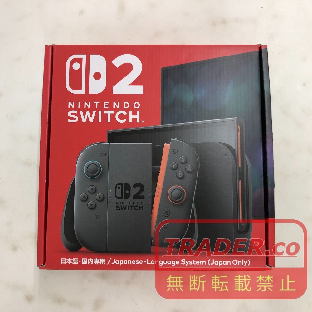 02w25516 Nintendo Switch2 ニンテンドースイッチ2 日本語・国内専用 ライトブルー/ライトレッド ※未使用品 【中古品】