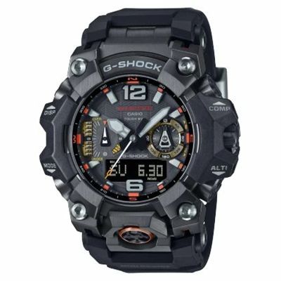 [カシオ] 腕時計 ジーショック 【国内正規品】 MUDMASTER 電波ソーラー Bluetooth サファイアガラス バイオマスプラスチック GWG-B1000EC-1AJF メンズ ブラック