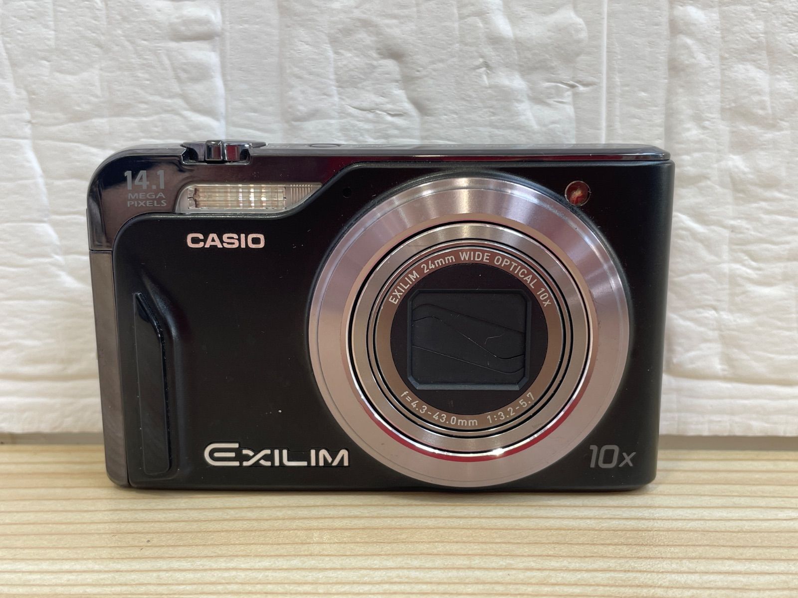 動作未確認/ジャンク】CASIO EXILIM EX-H15 デジタルカメラ ブラック