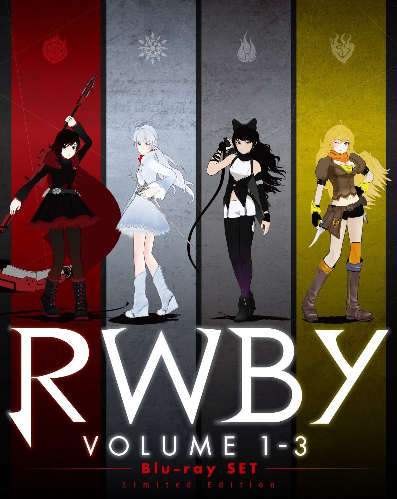 RWBY VOLUME 1-3 Blu-ray SET<初回仕様版>