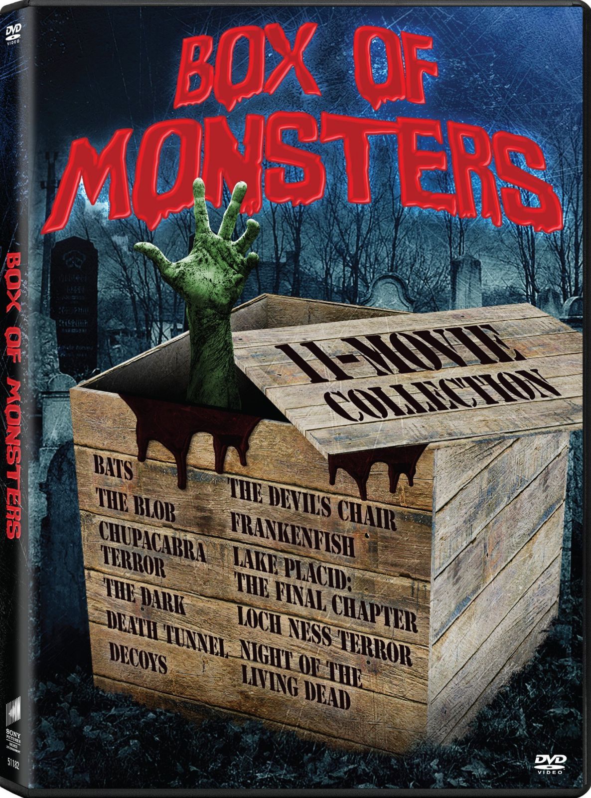 Box of Monsters: 11-Movie Collection [DVD]