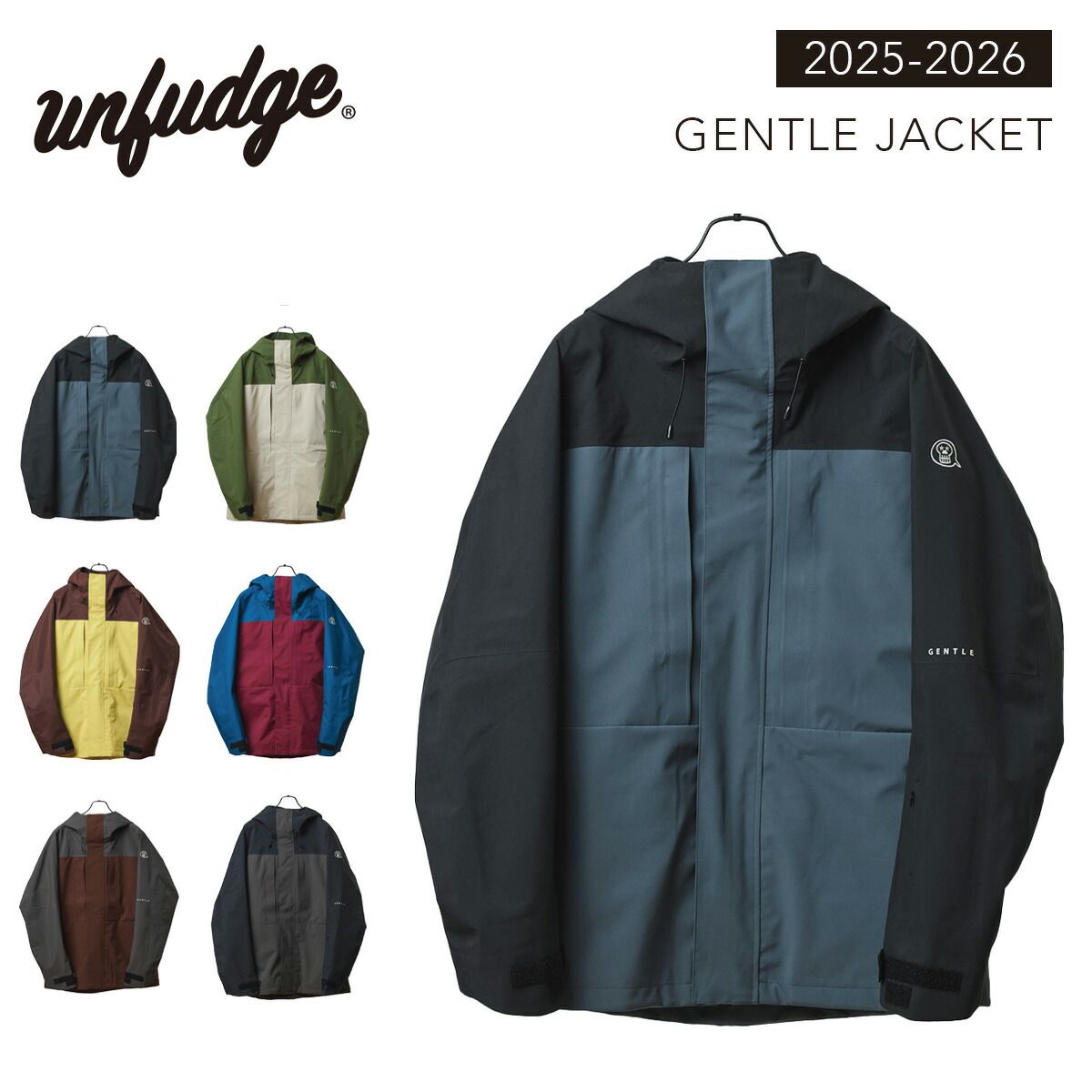 アンファッジ スノーボードウェア ジェントルジャケット unfudge 