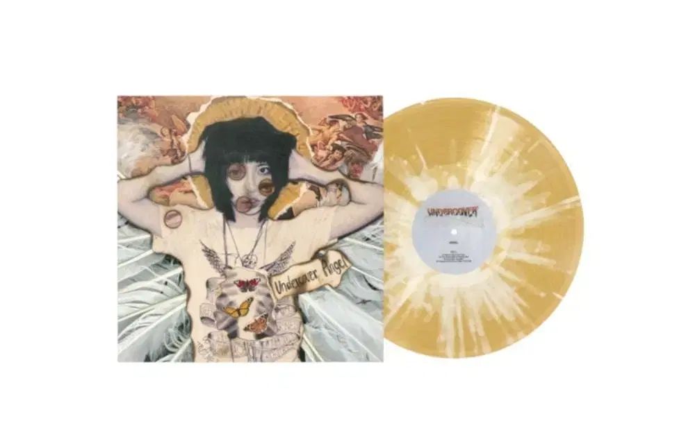 未開封 LP スワルビー・アンダーカバーエンジェル スプラッター