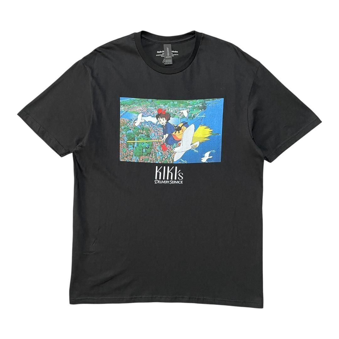 海外版 公式 オフィシャル スタジオジブリ 映画 KIKI'S DELIVERT SERVICE 魔女の宅急便 Tシャツ メンズXL 宮崎駿 アニメ BA4121