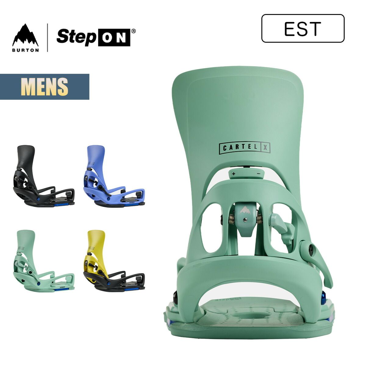 バートン ステップオン ビンディング メンズ 25-26 Burton カーテル X 
