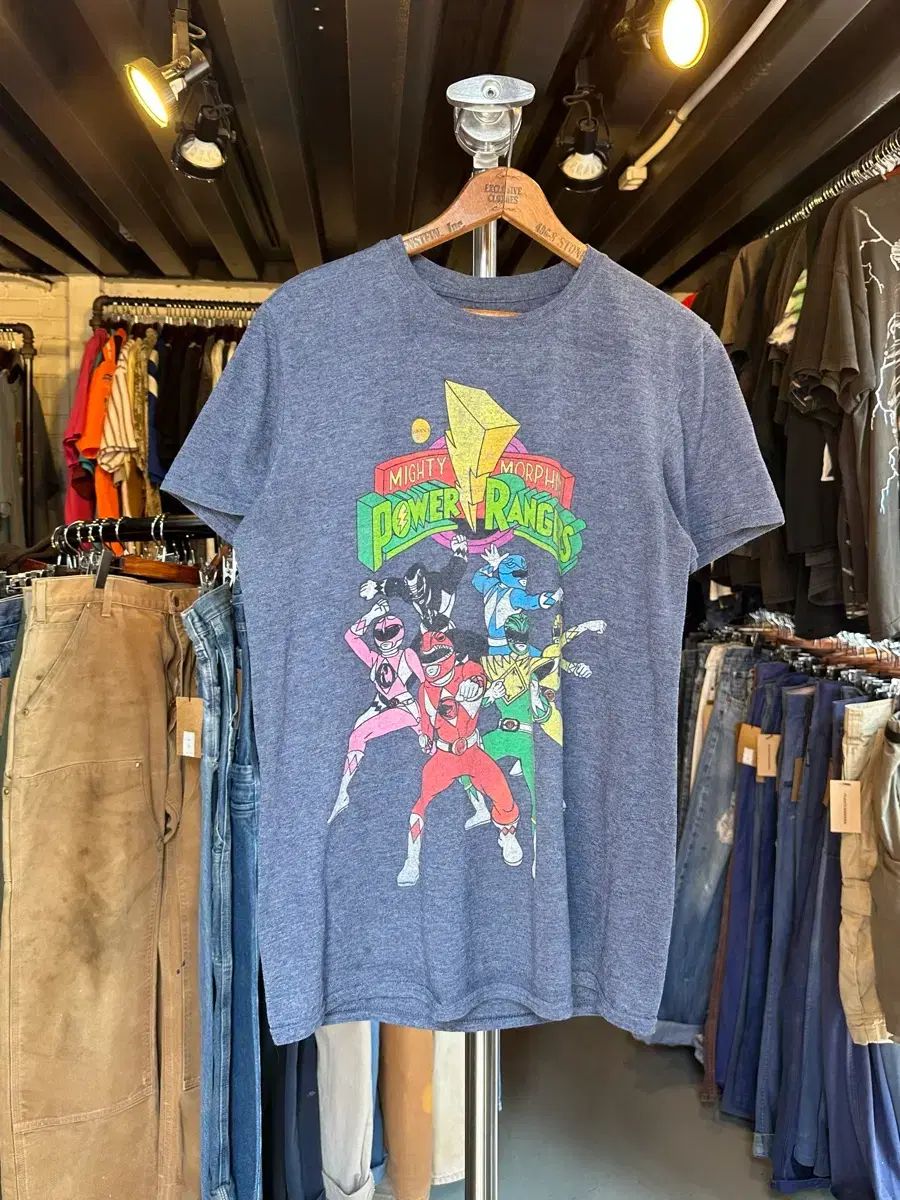 95 パワーレンジャー Power Rangers プリンティング Tシャツ