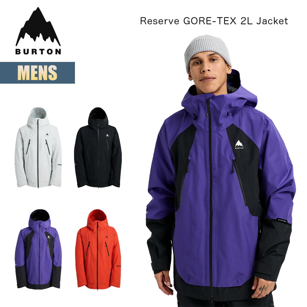 BURTON スノーボードウェア Mサイズ ダークグレー ウィンタースポーツ Burton スノーボードウェア ダークグレー メンズ
