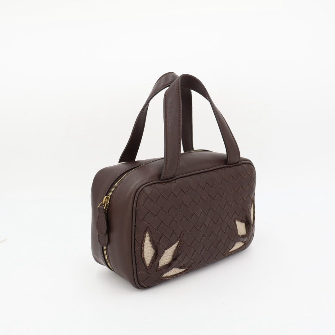 ボッテガ·ヴェネタBOTTEGA VENETA ミニハンド バッグ イントレチャート