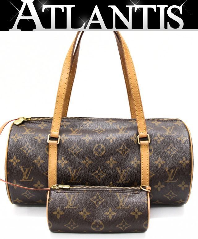 ルイヴィトン Louis Vuitton パピヨン30 ハンドバッグ ポーチ付き モノグラム M51385 【74992】