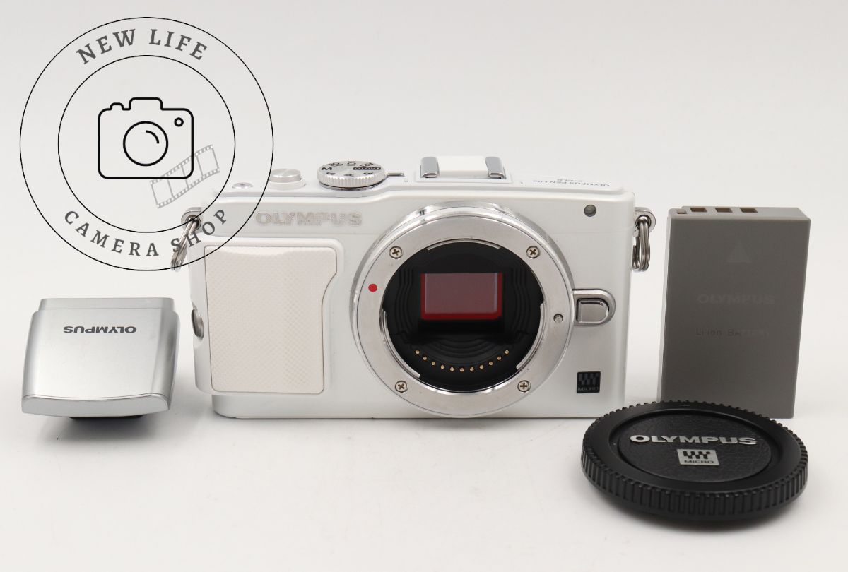 ｼｬｯﾀｰ1833回☆オリンパス OLYMPUS PEN Lite E-PL6 ボディ ミラーレス一眼カメラ 惜しい極上品 ###18241