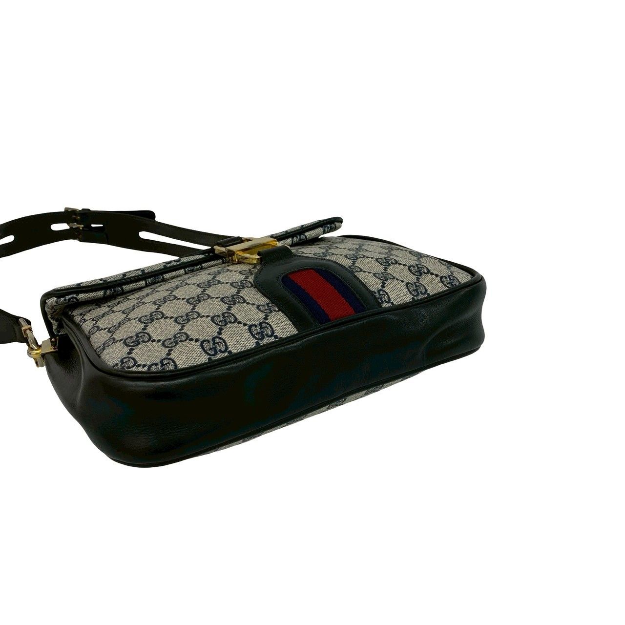 極 美品 GUCCI グッチ オールドグッチ ヴィンテージ シェリーライン GG