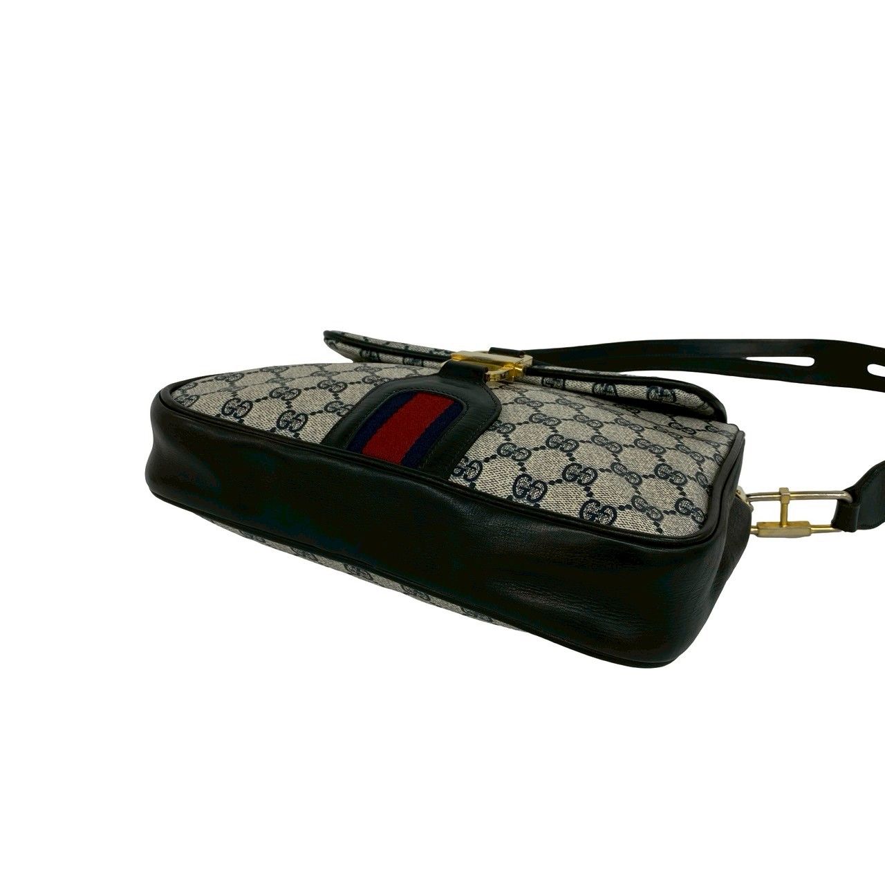 極 美品 GUCCI グッチ オールドグッチ ヴィンテージ シェリーライン GG
