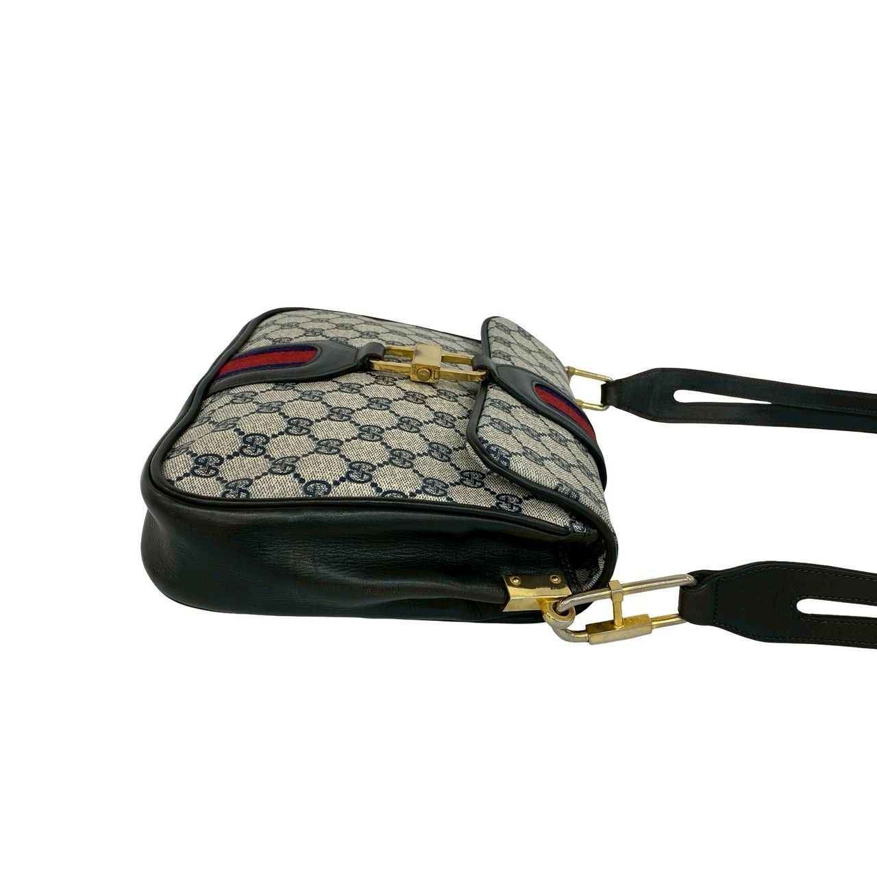 極 美品 GUCCI グッチ オールドグッチ ヴィンテージ シェリーライン GG