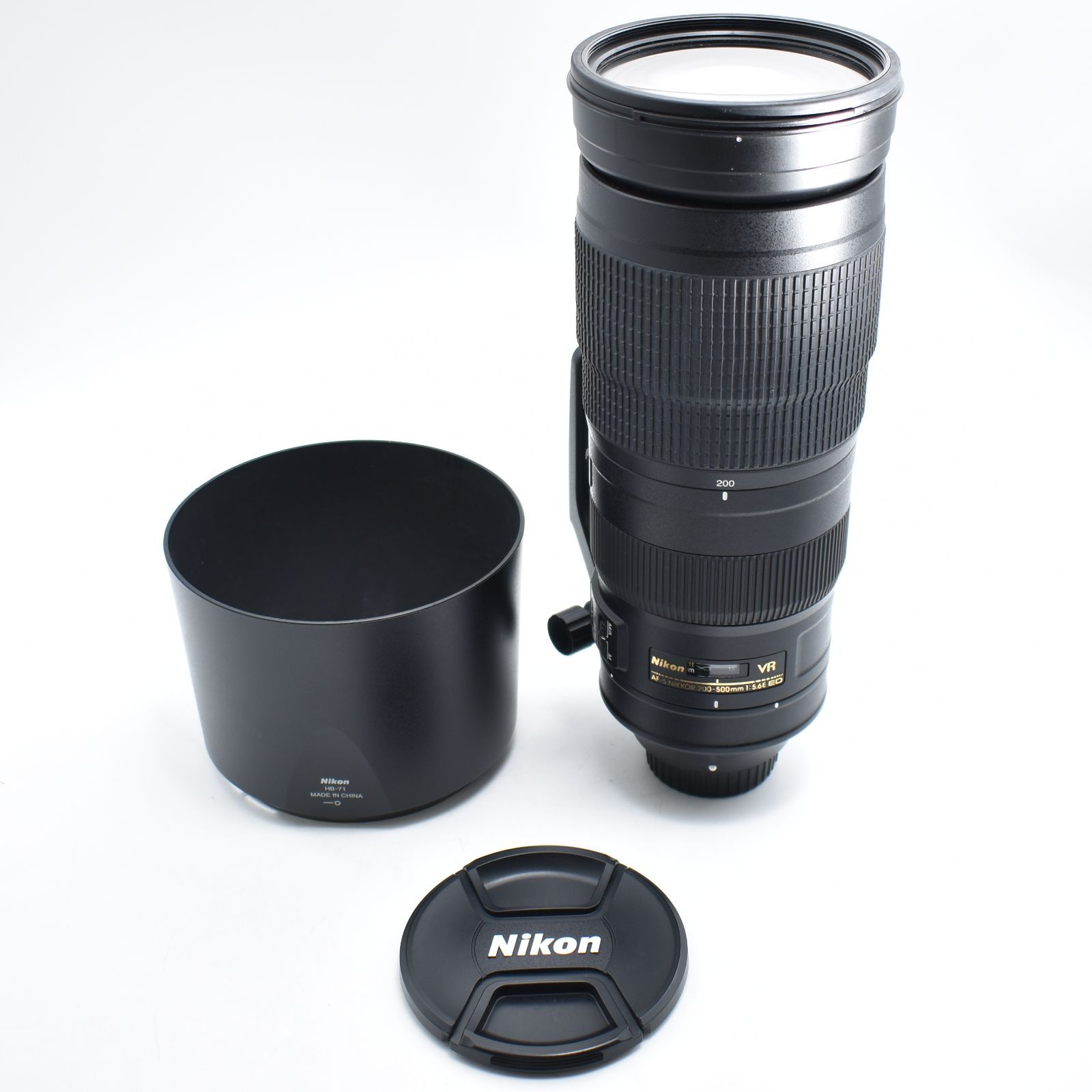 B#12609 Nikon 望遠ズームレンズ AF-S NIKKOR 200-500mm f/5.6E ED VR