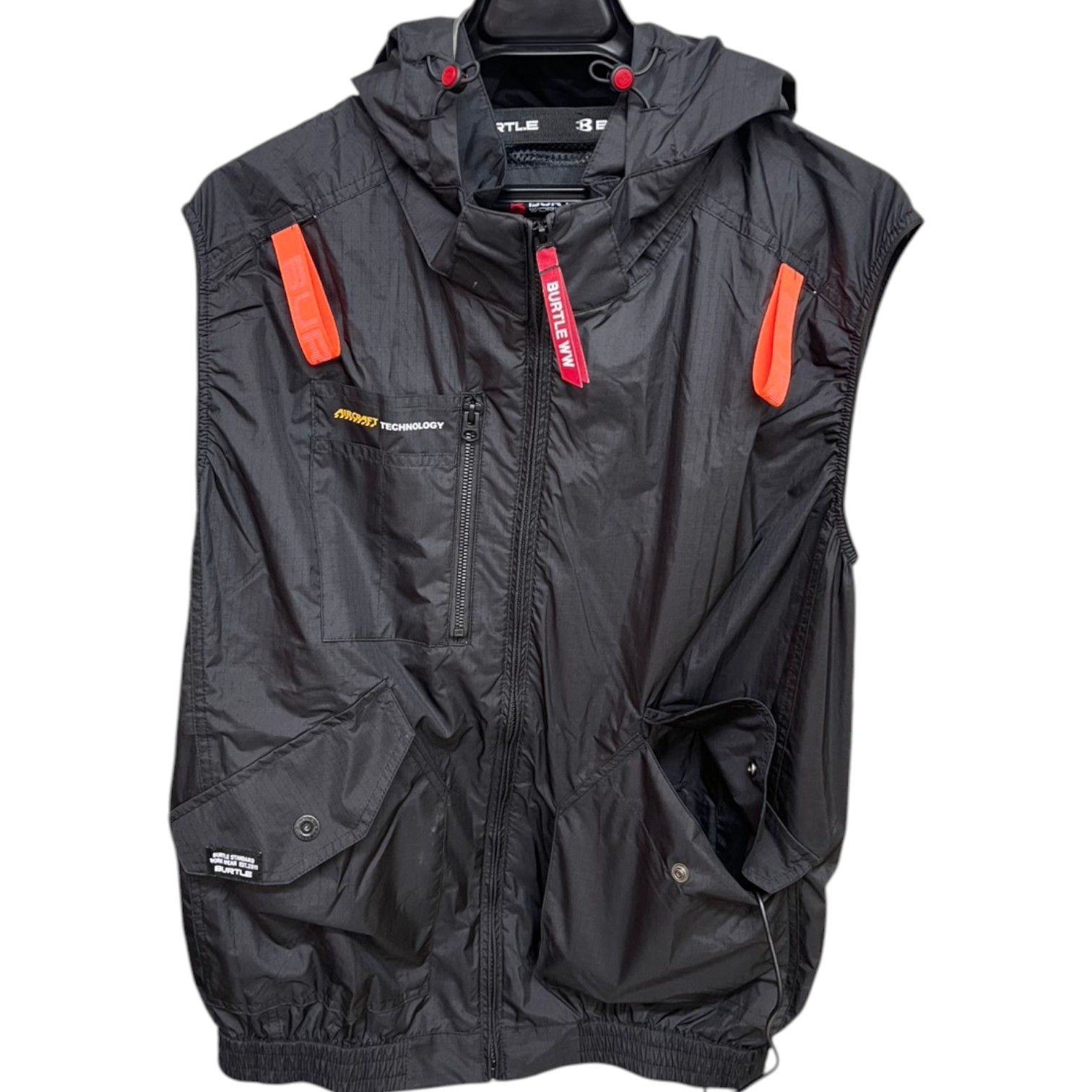 バートル BURTLE AIRCRAFT 空調服ブラック バッテリー付き 美品