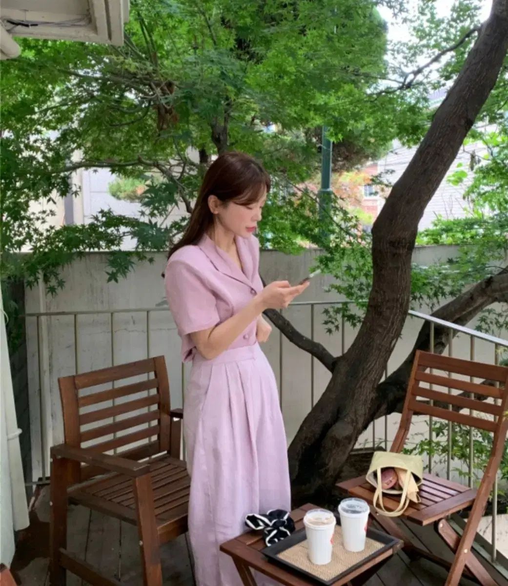 WITHOUTSUMMER_peony ブラウス (pink)