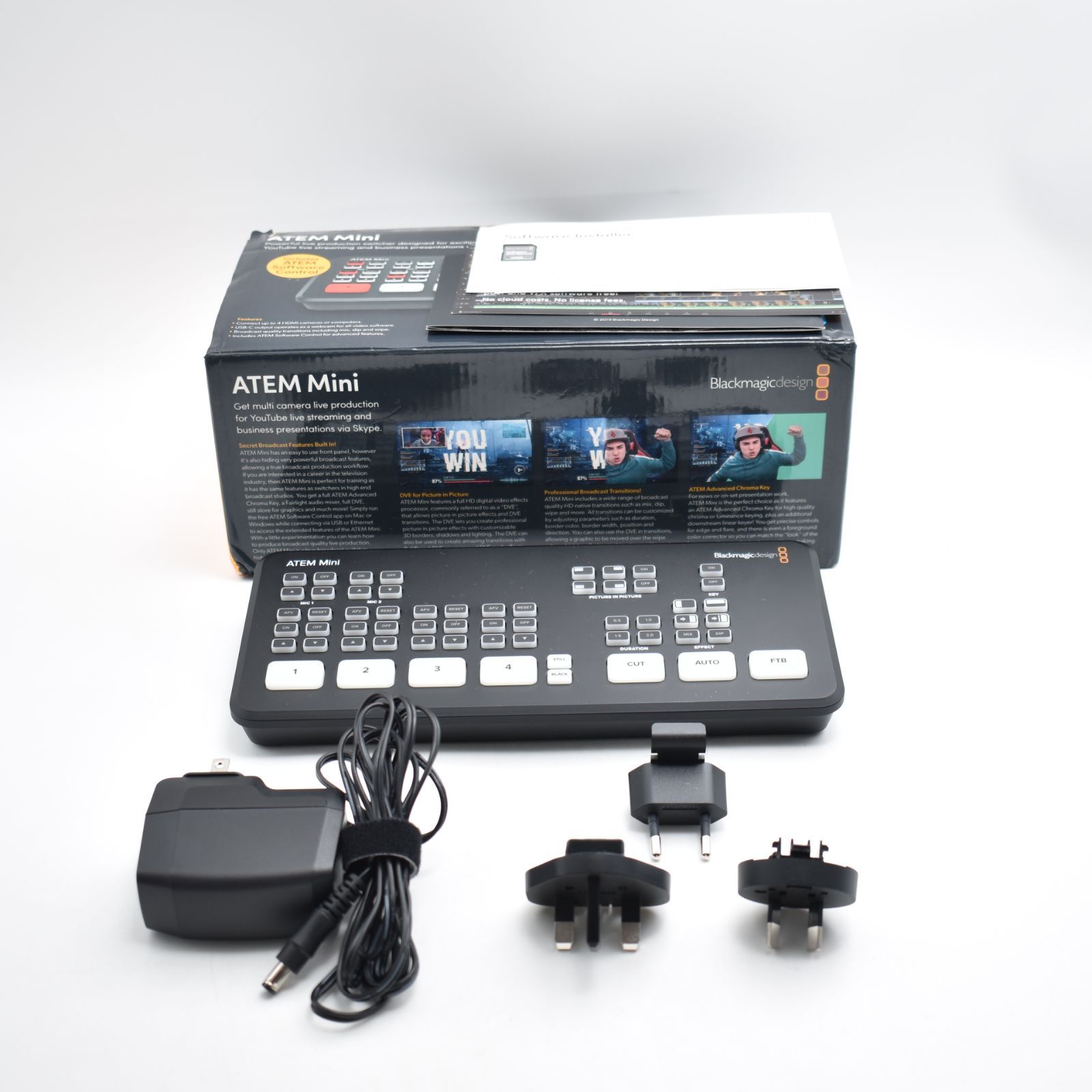 B#12595 【国内正規品】Blackmagic Design ライブプロダクションスイッチャー ATEM Mini SWATEMMINI