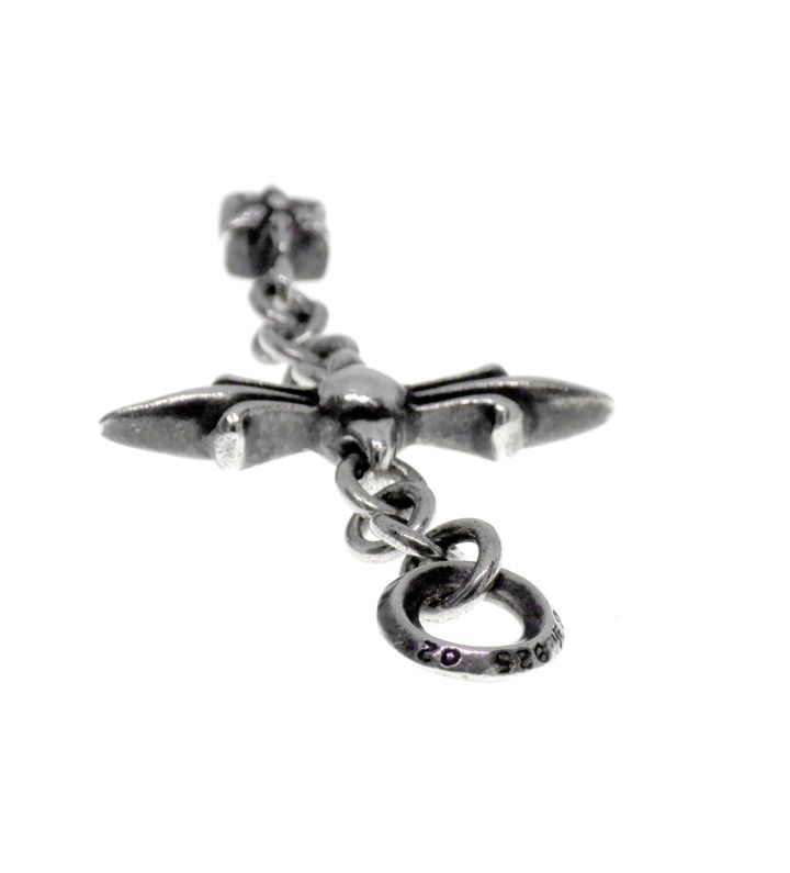 クロムハーツ CHROME HEARTS 【 ROLY CROSS 】 ローリークロス チャーム シルバーネックレス トップ s5978 クロムハーツ CHROME HEARTS 【 ROLY CROSS 】 ローリークロス