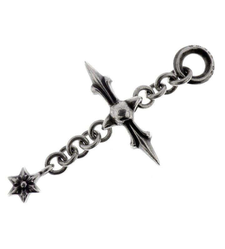 クロムハーツ CHROME HEARTS 【 ROLY CROSS 】 ローリークロス チャーム シルバーネックレス トップ s5978 クロムハーツ CHROME HEARTS 【 ROLY CROSS 】 ローリークロス