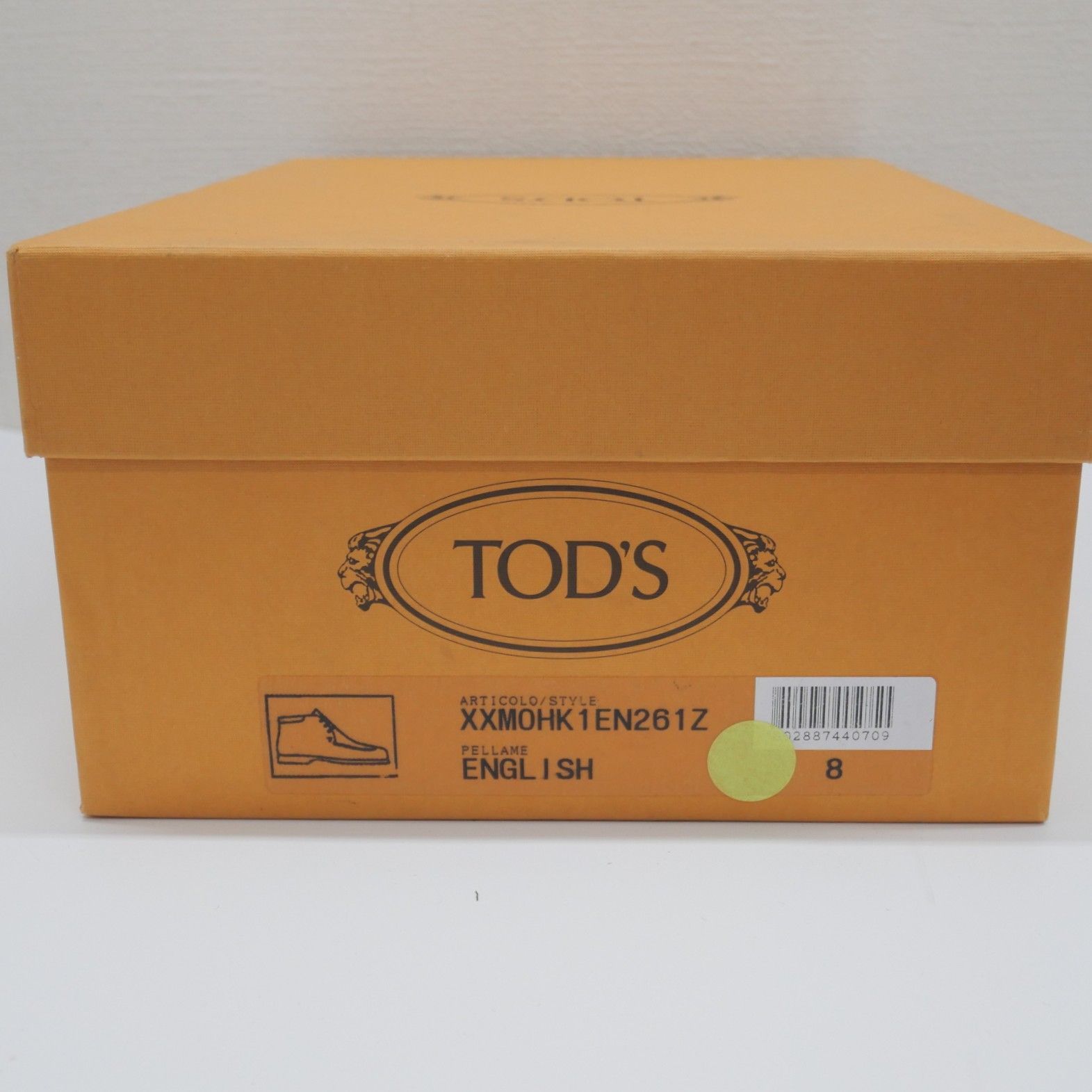 TOD'S トッズ チャッカ ブーツ スエード レザー サイズ8