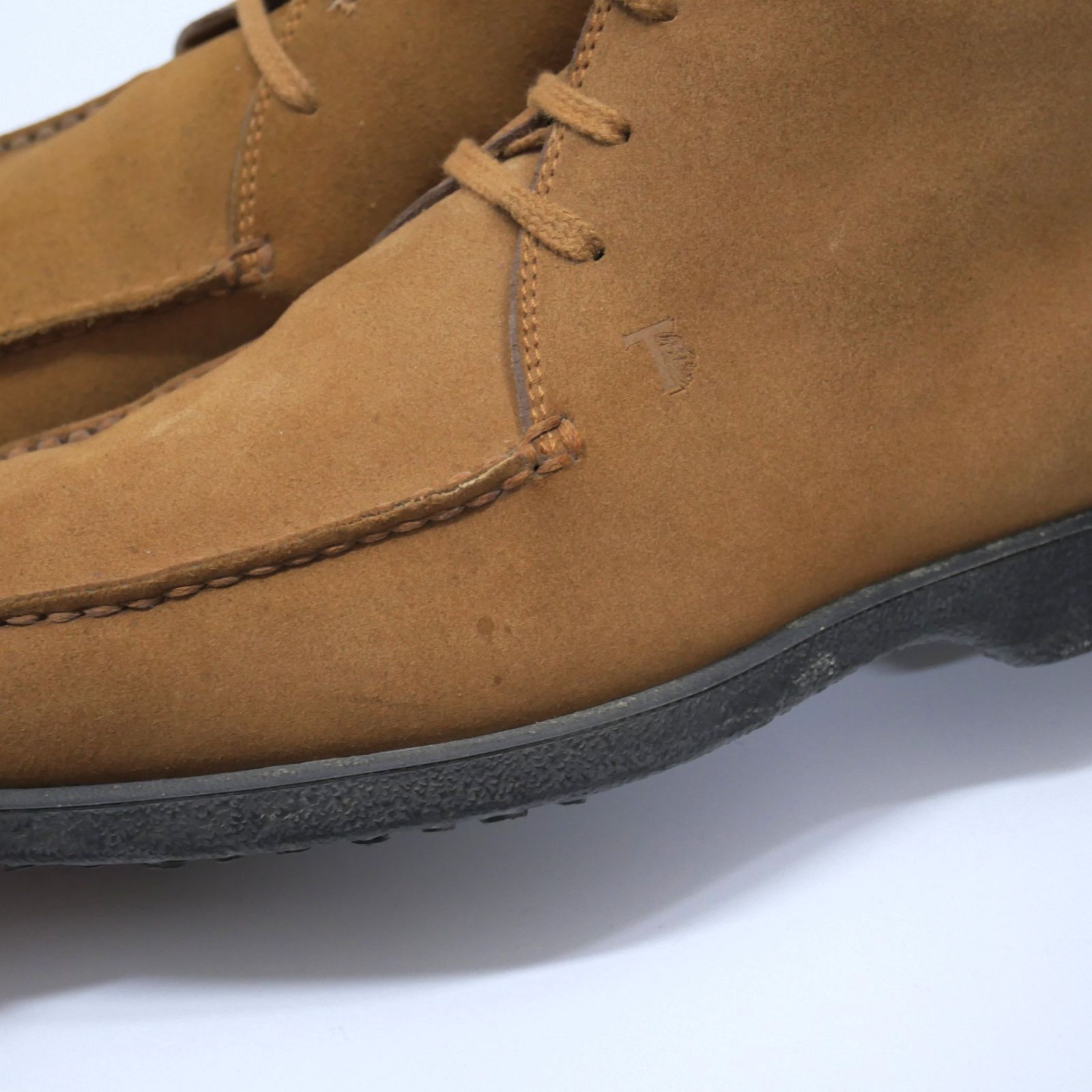 TOD'S トッズ チャッカ ブーツ スエード レザー サイズ8
