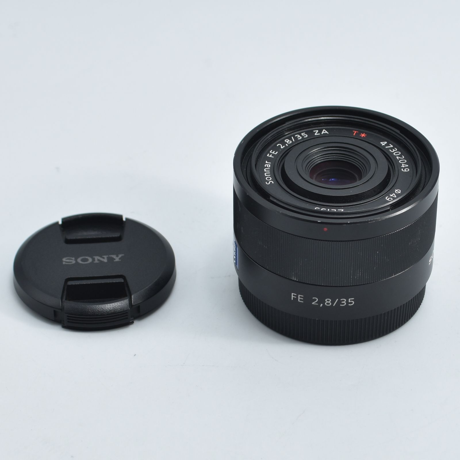 B#12606 T SONY 単焦点広角レンズ Sonnar T* FE 35mm F2.8 ZA フルサイズ対応