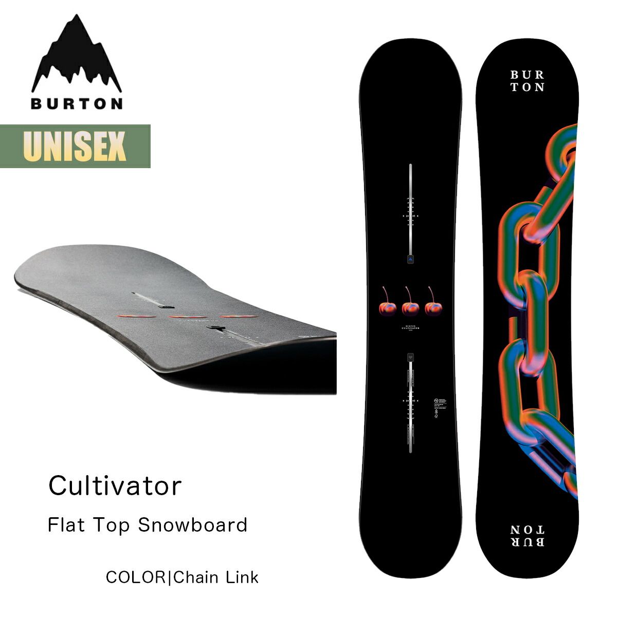 バートン スノーボード 板 25-26 Burton カルチベーター フラット 