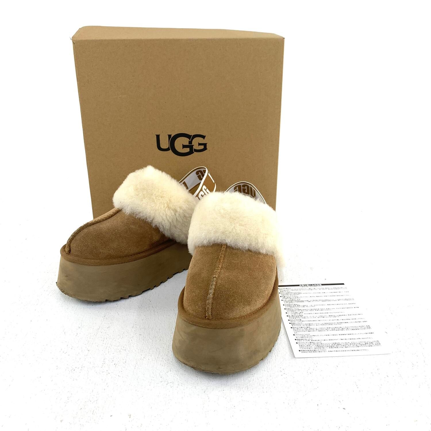 【★加古川物流】中古 w/113474 UGG W FUNKETTE アグ ファンケット 24cm:【128】