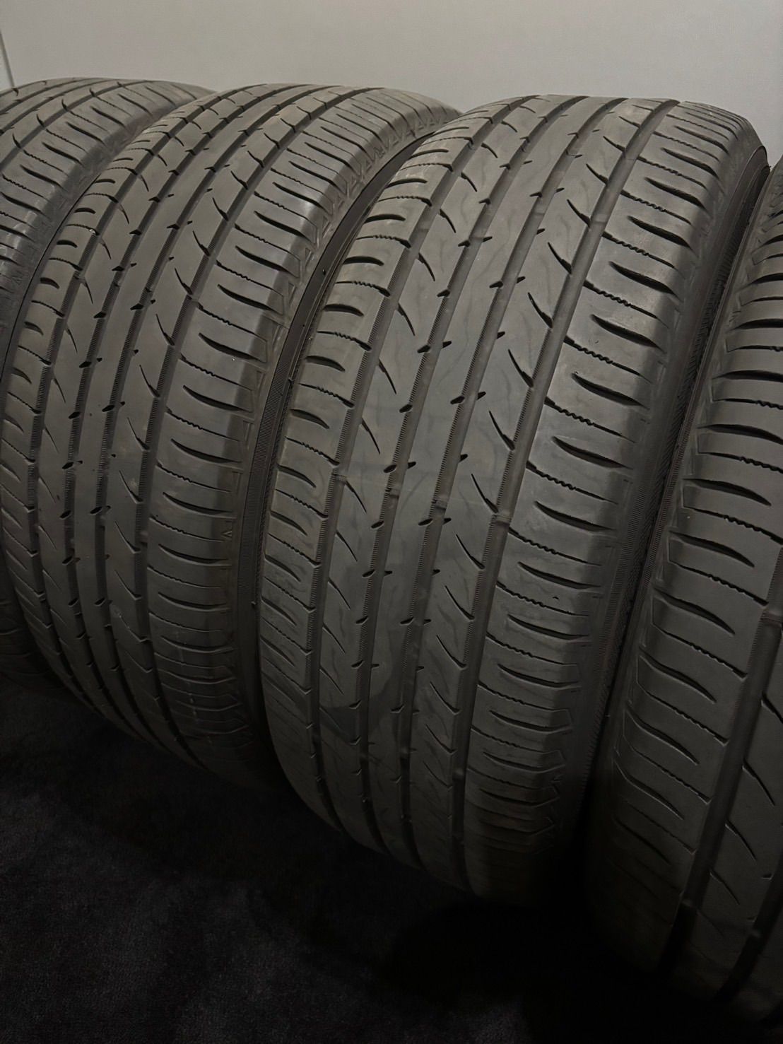 ★215/55R17 TOYO/NANOENERGY 3PLUS 22年製 夏タイヤ サマータイヤ 4本 クラウン ヴェゼル CX-3 (南4-M517)