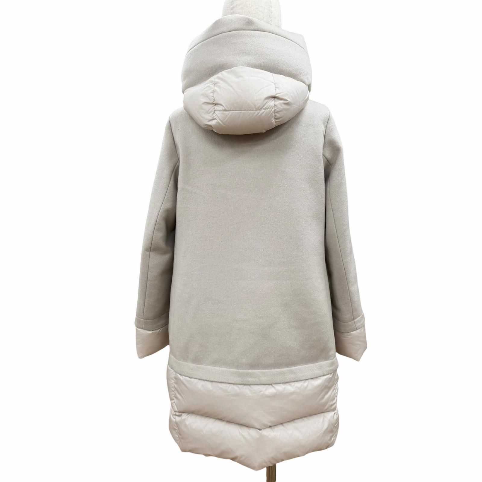 美品◇MOORER ムーレー SUNRISE LER ウール カシミヤ ダブルジップ 
