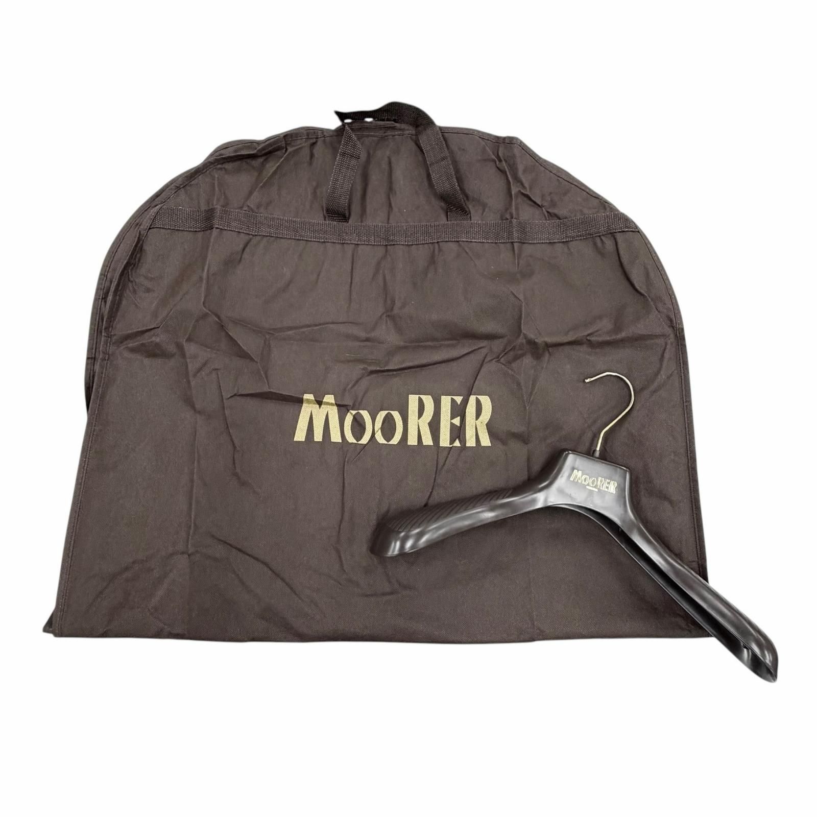美品◇MOORER ムーレー SUNRISE LER ウール カシミヤ ダブルジップ 