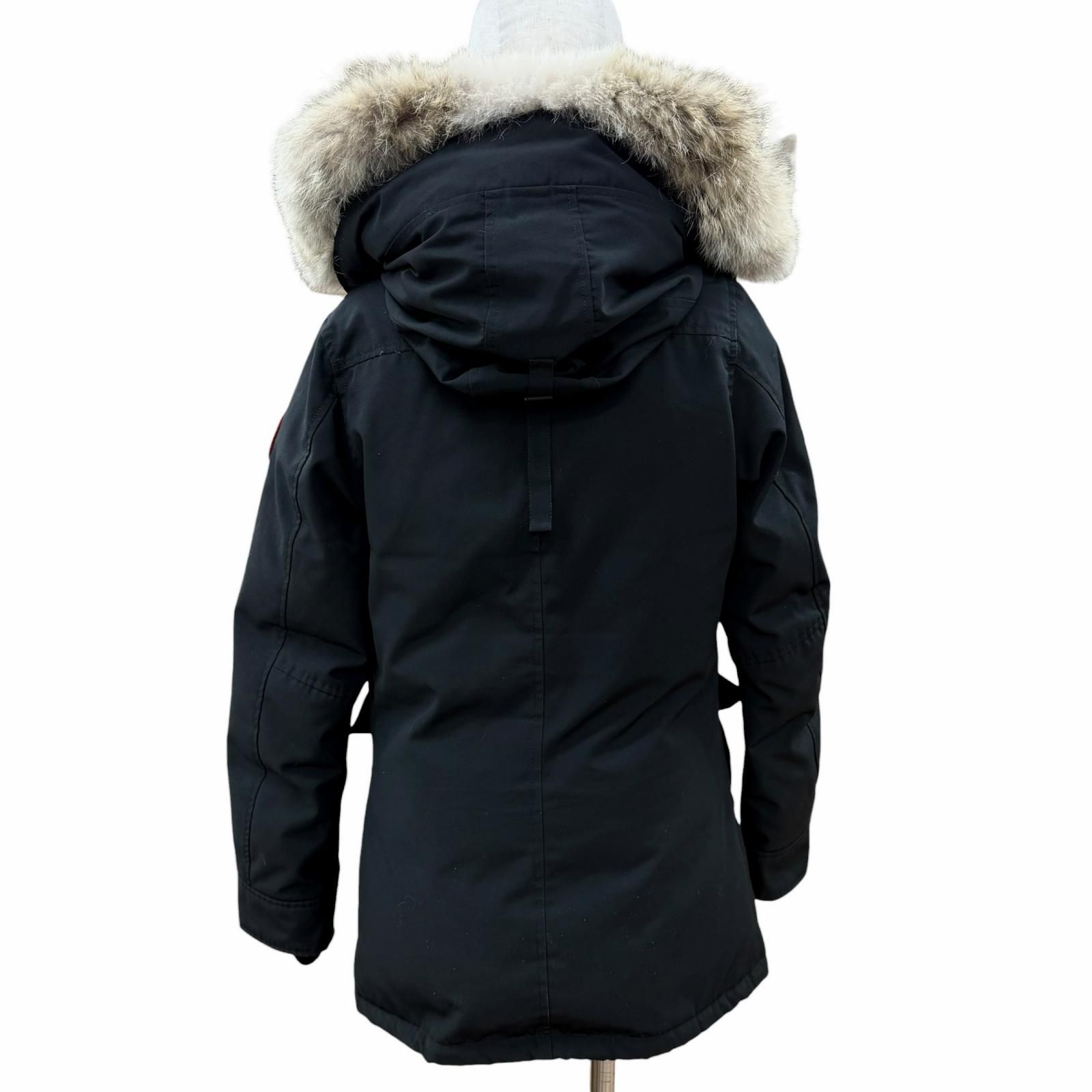 美品◇CANADA GOOSE カナダグース 2300JL CHARLOTTE PARKA ロゴ 