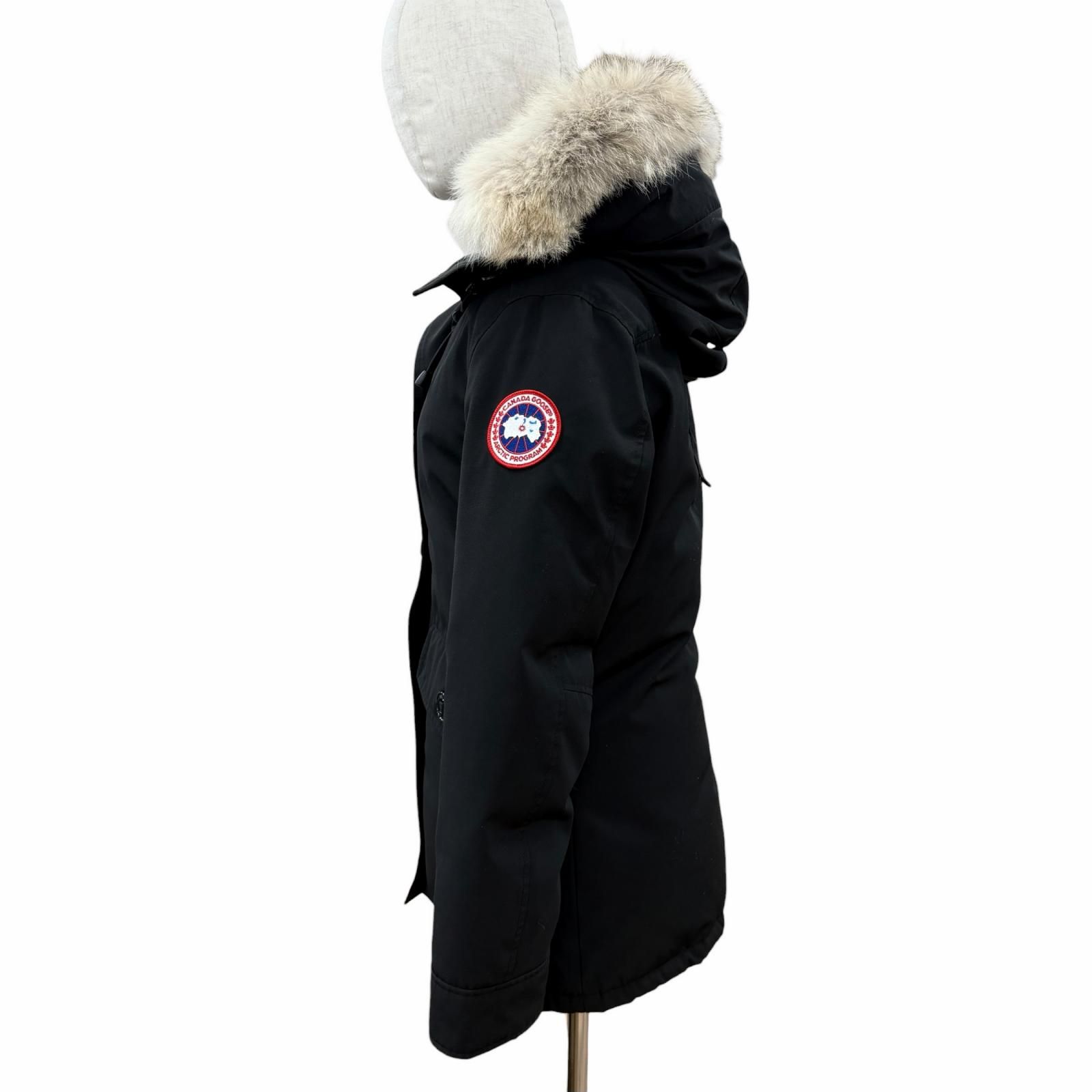 美品◇CANADA GOOSE カナダグース 2300JL CHARLOTTE PARKA ロゴ 